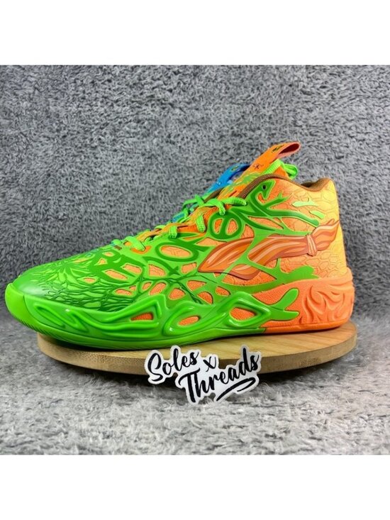 Puma LaMelo Ball MB.04 x TMNT Leonardo & Michelangelo Size 10 Men 311307-01 main image 4